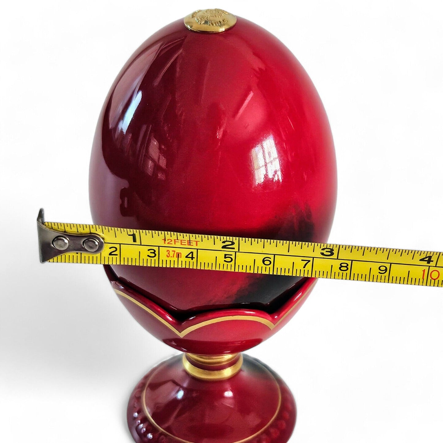 Royal Doulton Flambe Egg in Stand | Limited Edition | Collectors Gifts