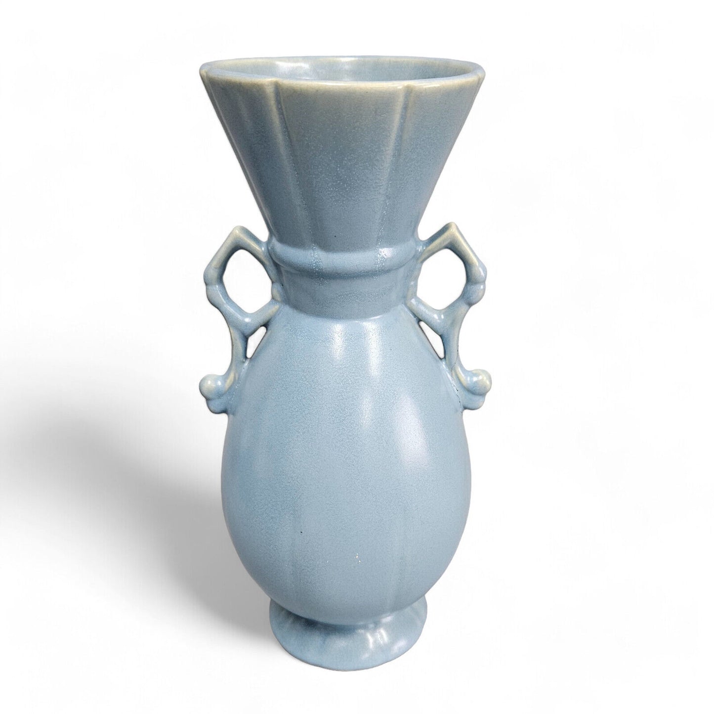 Vintage Weller Pottery Cameo Blue | Lot of 3 Vases