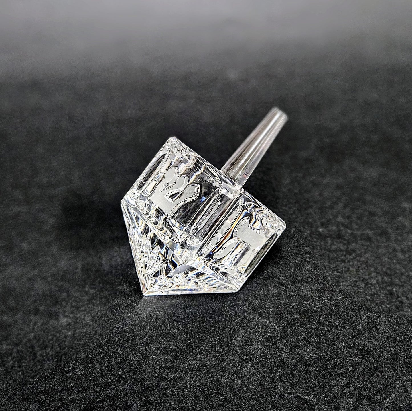 Waterford Crystal Dreidel | Hanukkah Chanukah | Judaic Gifts - Stamped