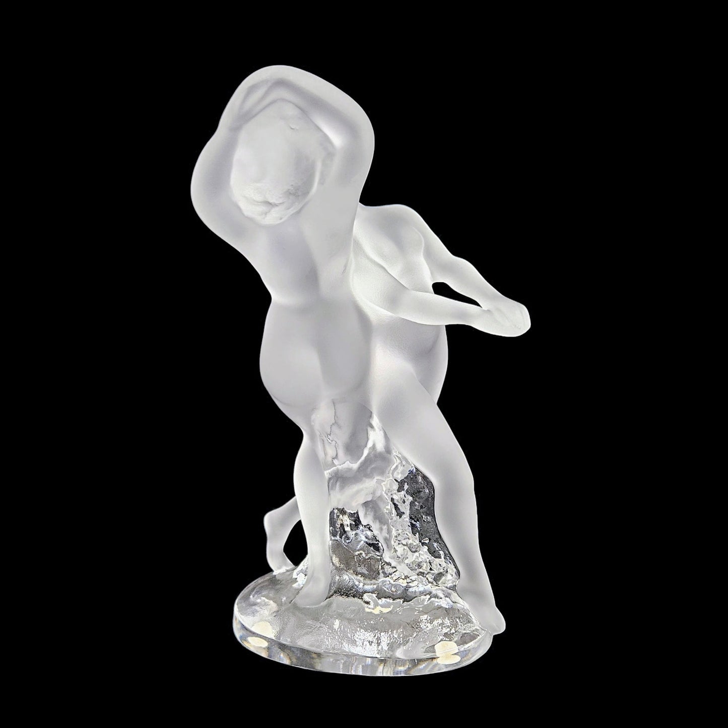 Lalique Crystal Dancers Figurine | Deux Danseuses Dancers #11909