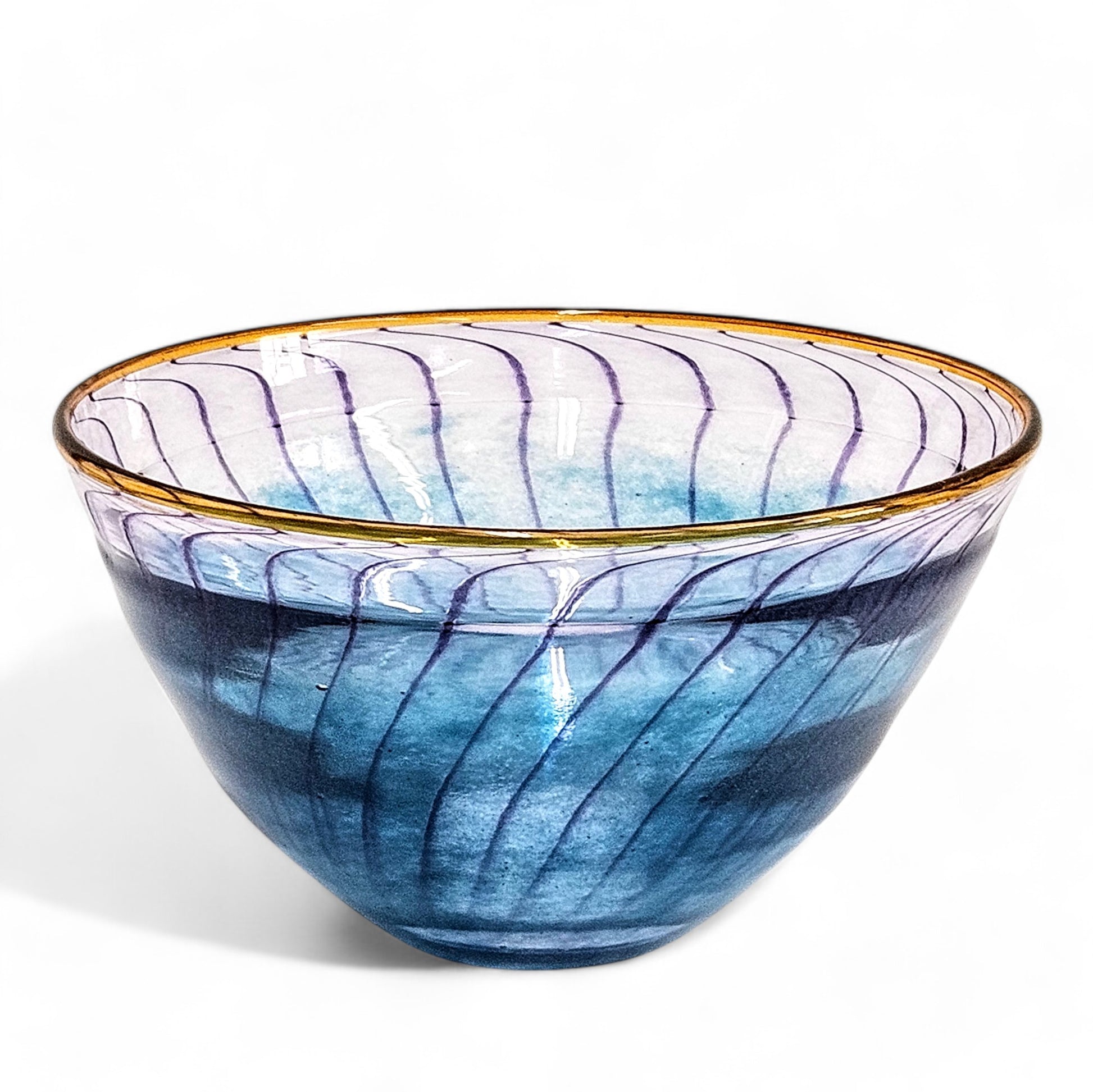 Kosta Boda Bon Bon Blown Glass Bowl | Signed Kjell Engman 59061 