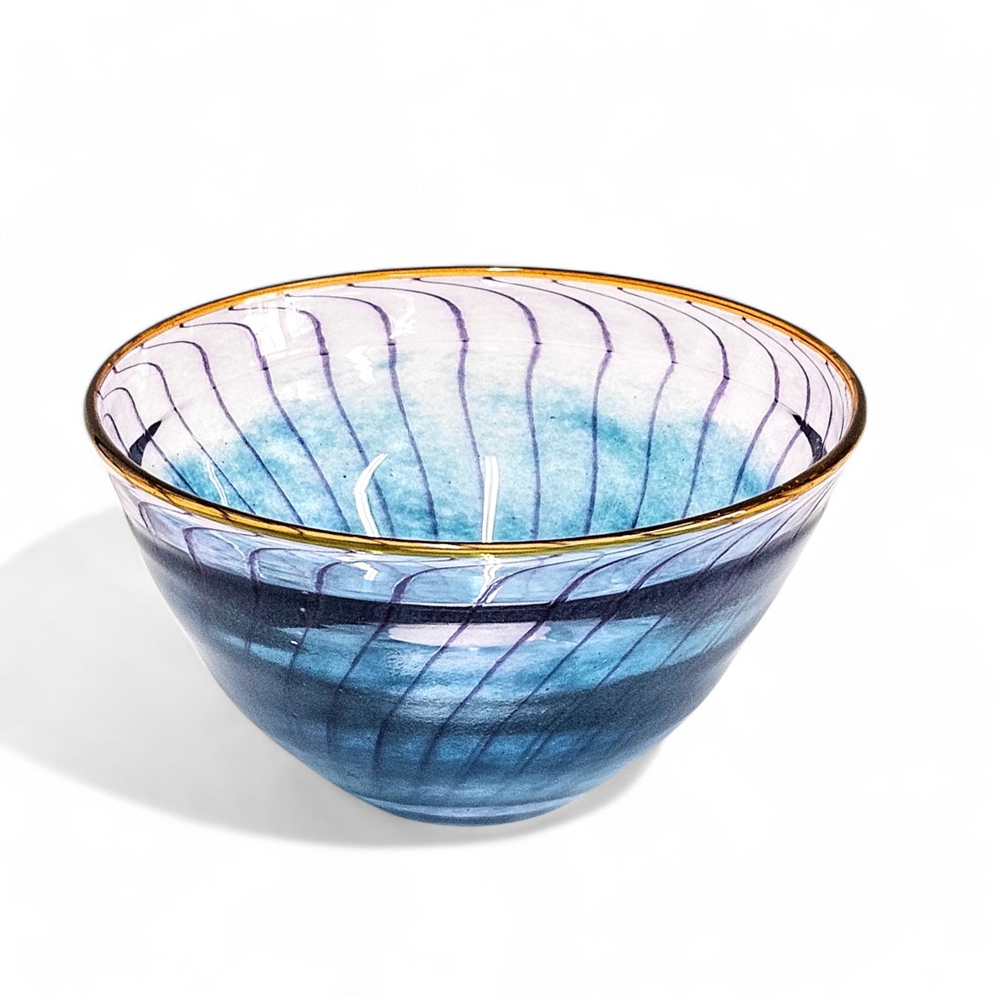 Kosta Boda Bon Bon Blown Glass Bowl | Signed Kjell Engman 59061 