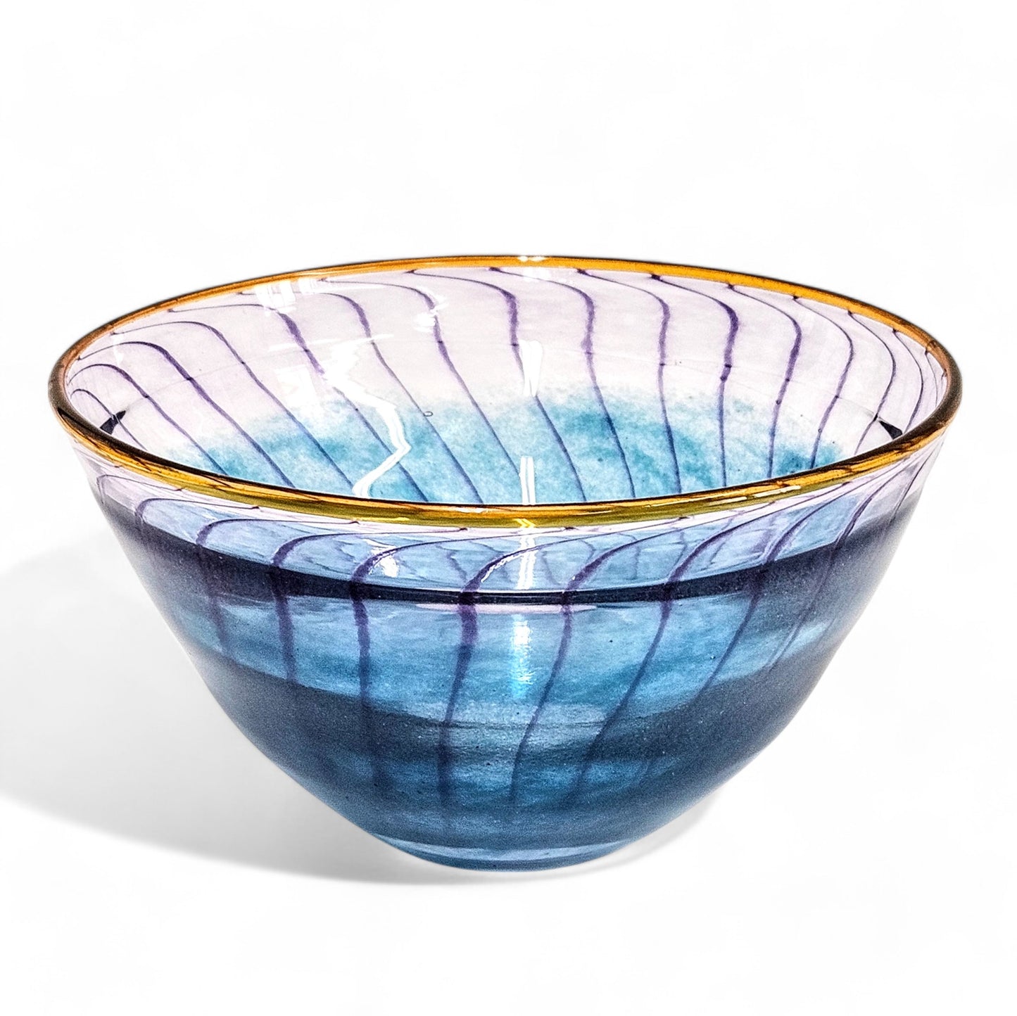 Kosta Boda Bon Bon Blown Glass Bowl | Signed Kjell Engman 59061