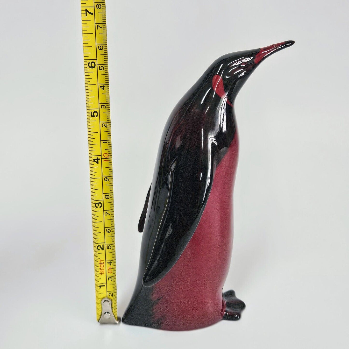 Royal Doulton Flambe Emperor Penguin Figurine - REPAIRED