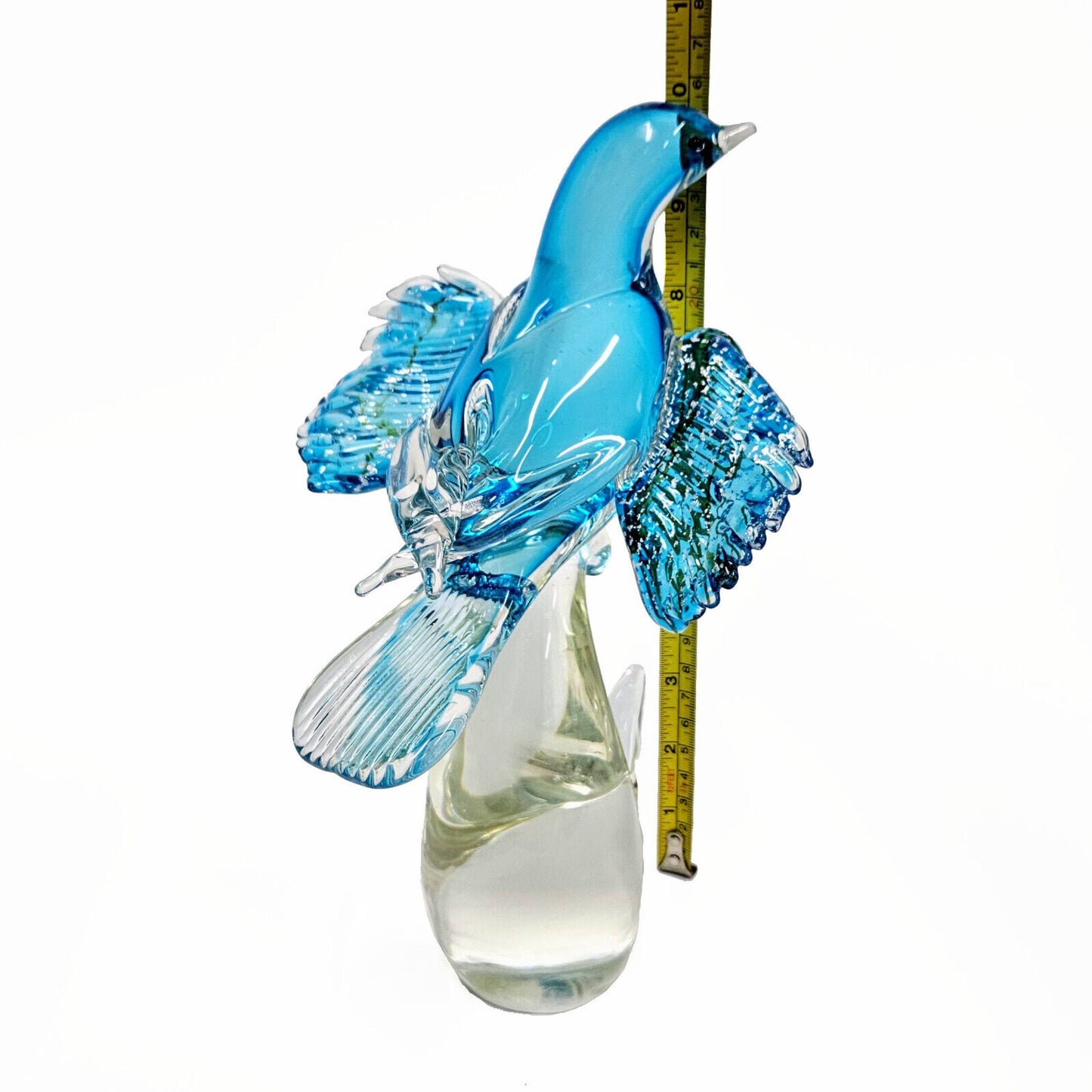 Formia Italy Glass Blue Birds of Paradise | Murano Glass Limited Edition Signed