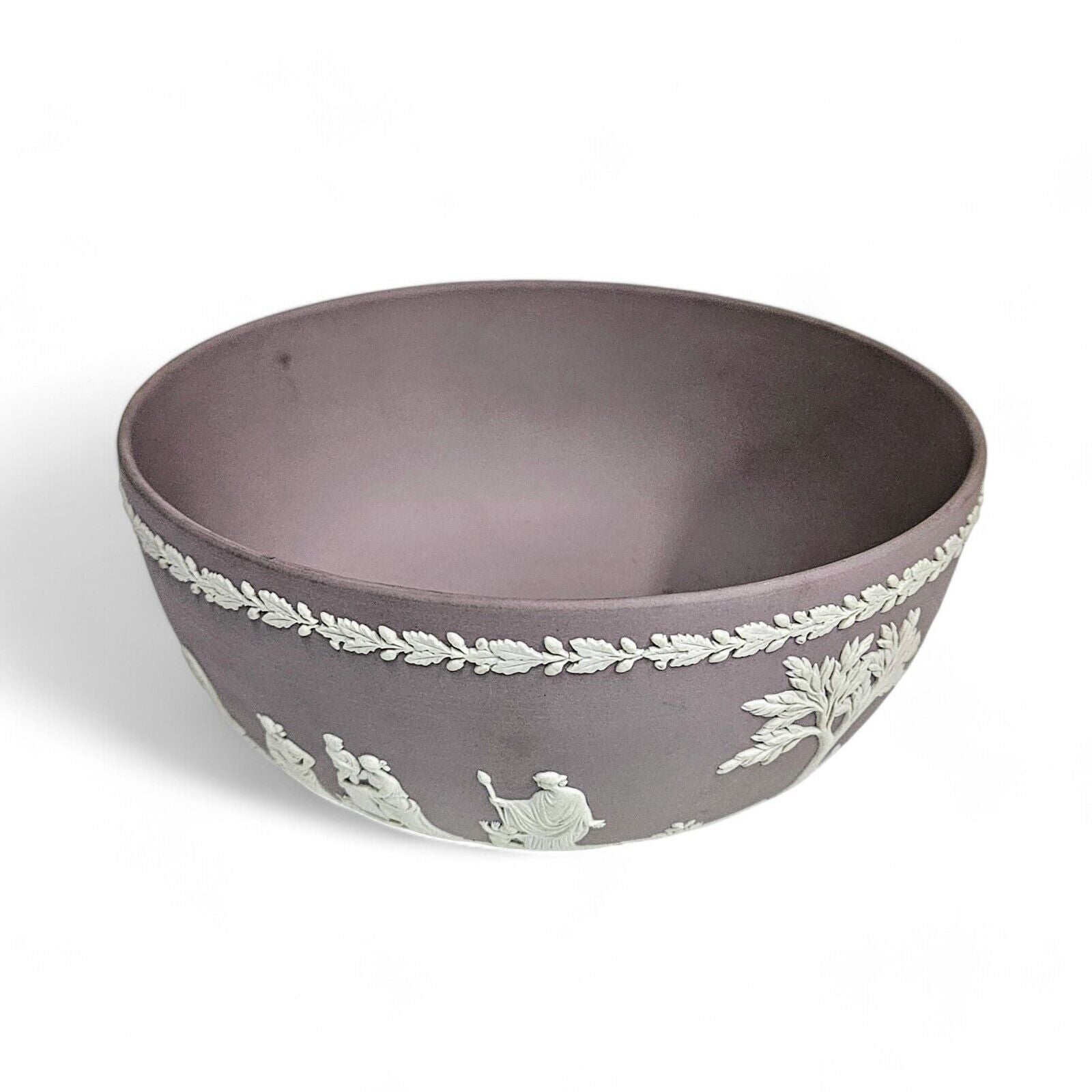 Wedgwood Jasperware Lilac Bowl - Signed Lord Wedgwood