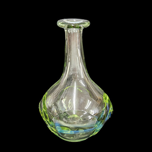 Dominick Labino Blown Glass Art Vase | Signed - Dated 1969 | Rare Vintage Vase