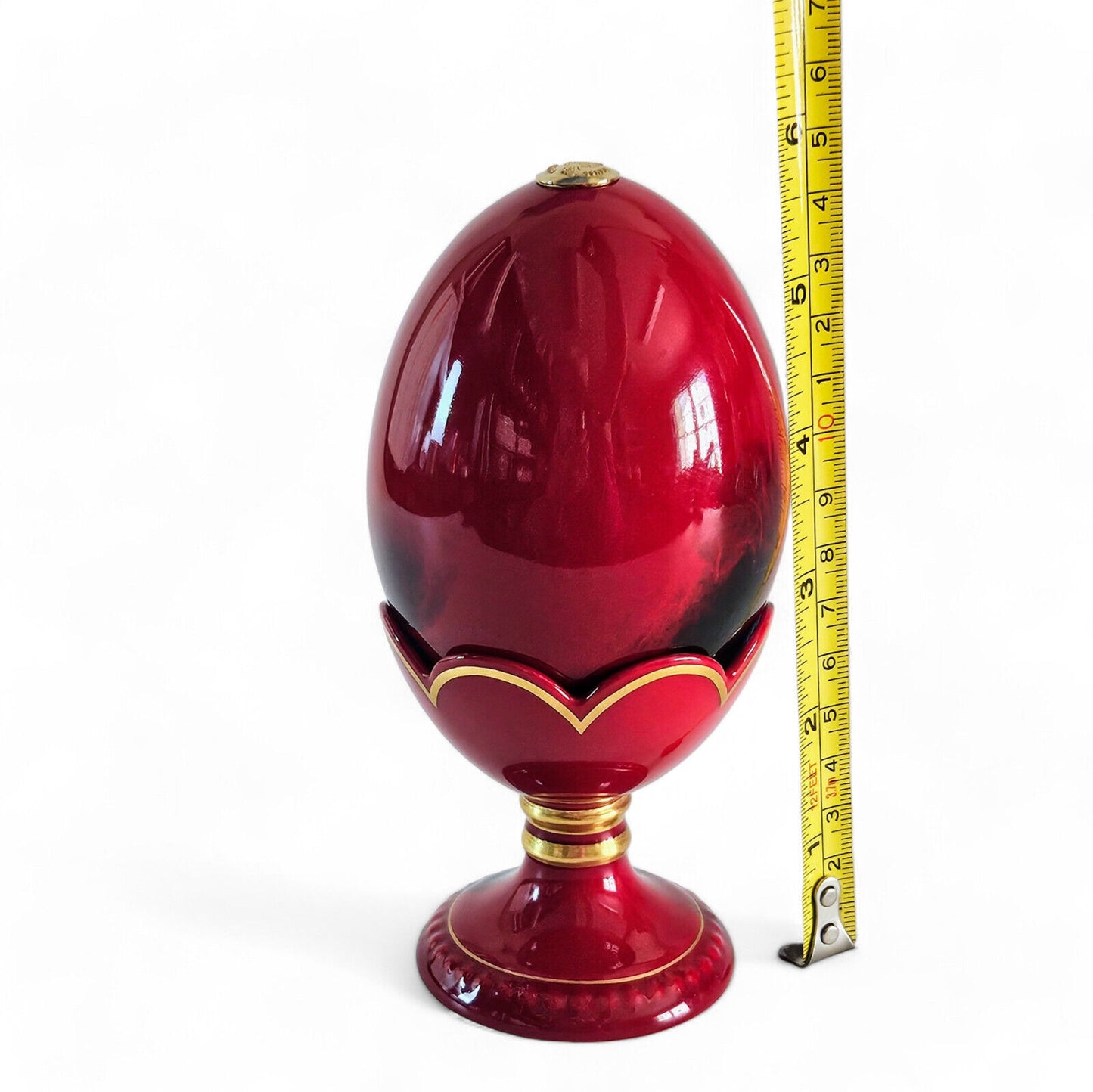 Royal Doulton Flambe Egg in Stand | Limited Edition | Collectors Gifts