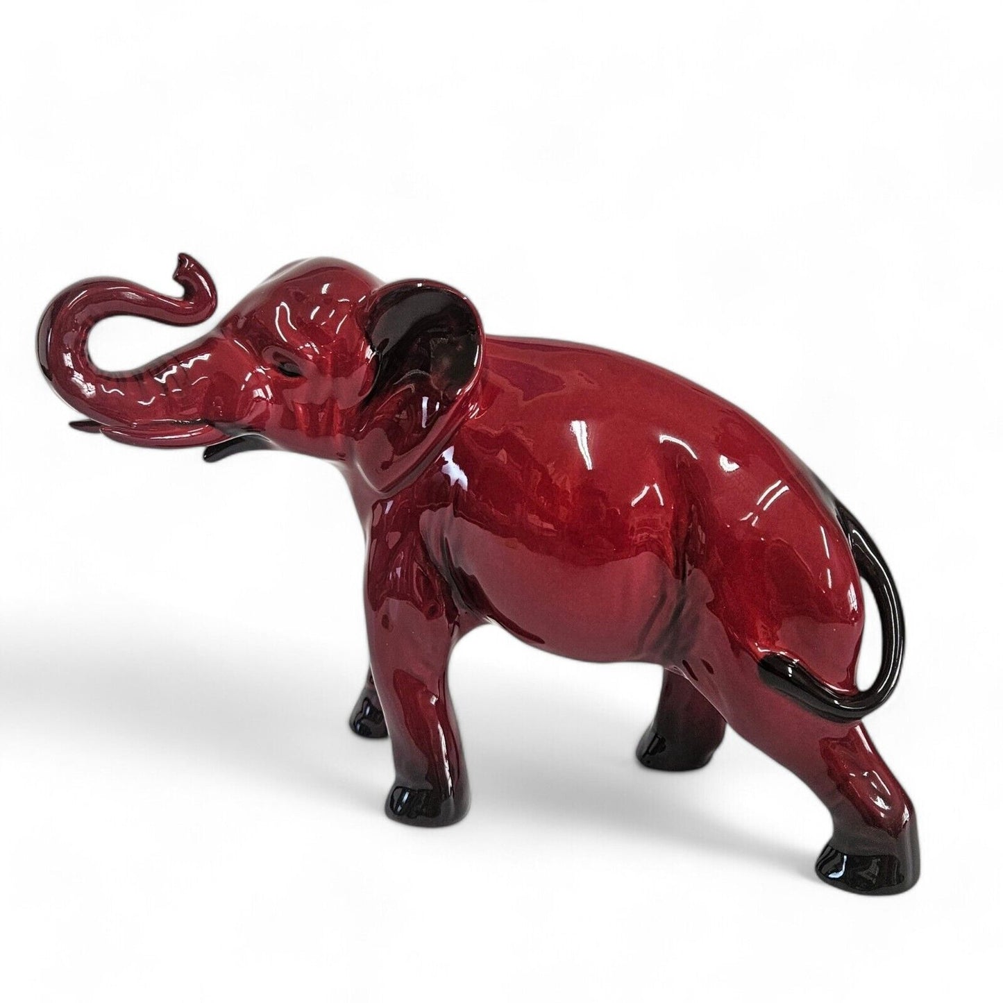 Royal Doulton large Flambe Elephant HN891A