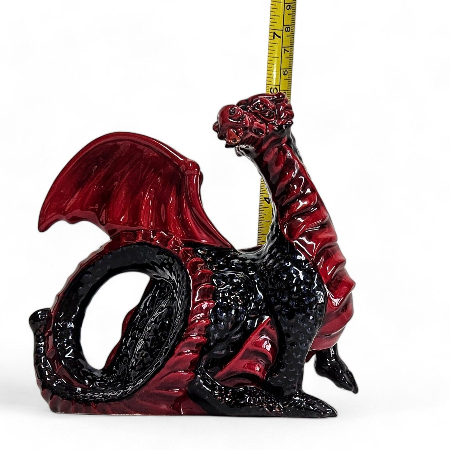 Royal Doulton Flambe Dragon HN3552 Designed and Signed by Robert Tabbenor