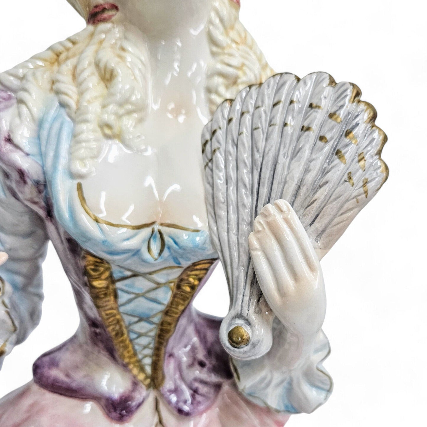 Capodimonte Large Statue Lady  Figurine 27 Inches Tall - Made in Italy