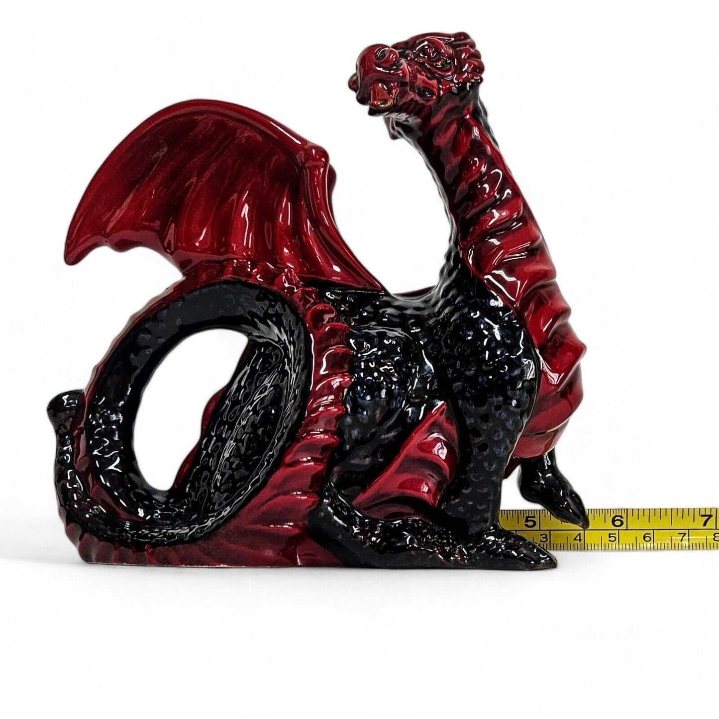 Royal Doulton Flambe Dragon HN3552 Designed and Signed by Robert Tabbenor