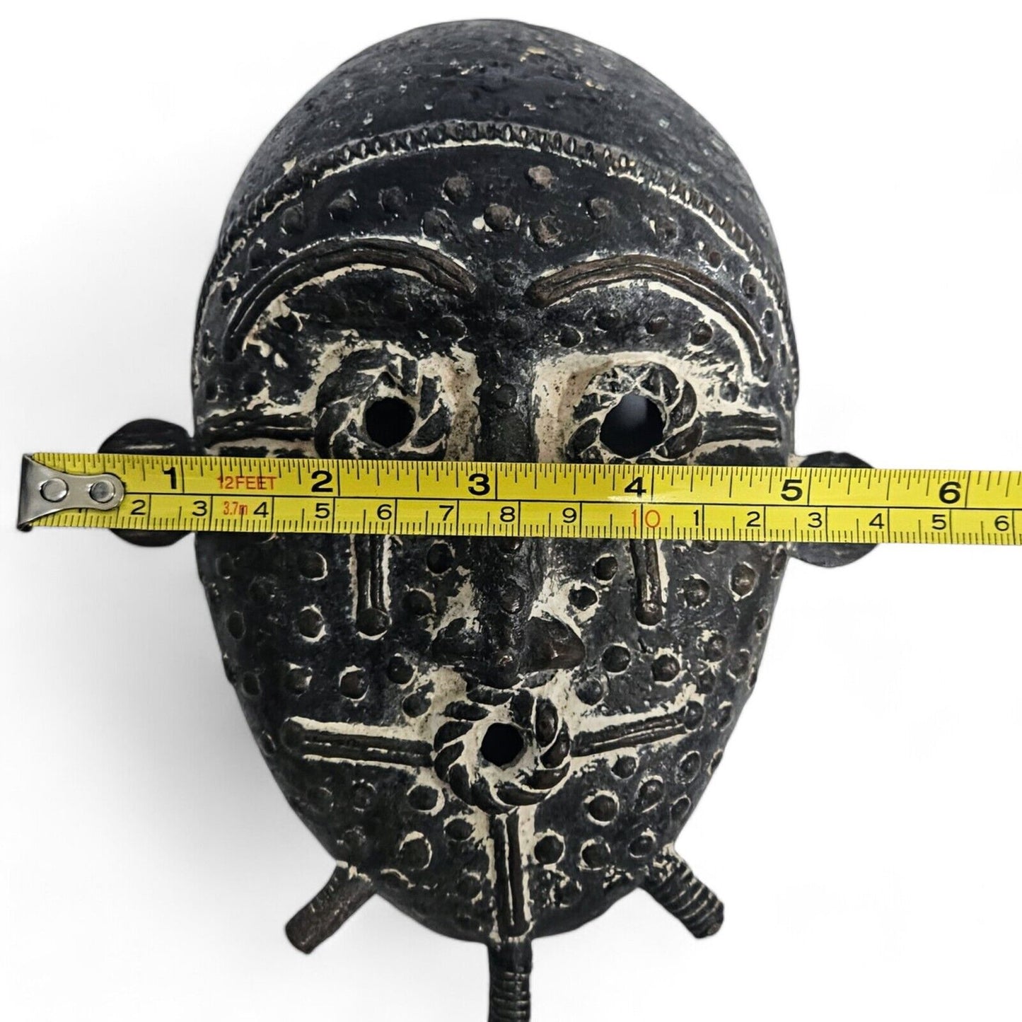 Benin? Bronze African Tribal Ceremonial Mask